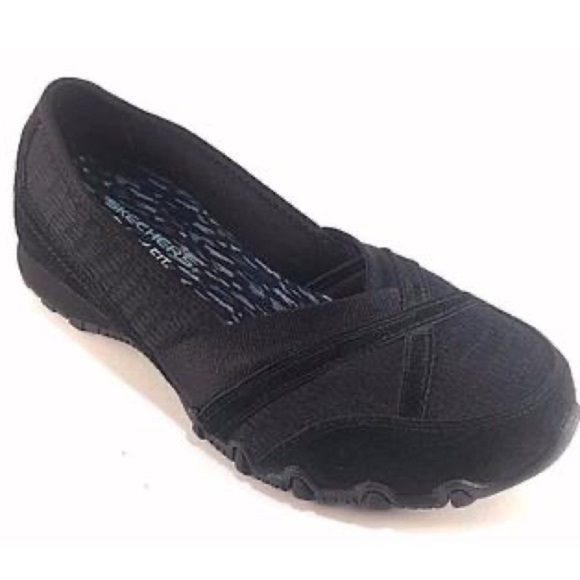Skechers Memory Foam Relax Fit Biker Slip On Loafers Stretch Fabric Leather Sz10 - Picture 12 of 12